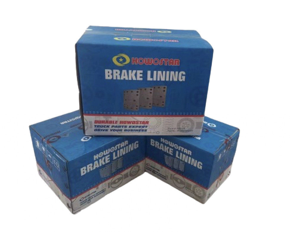 Howo Truck Brake Lining Replacement Truck Spare Parts