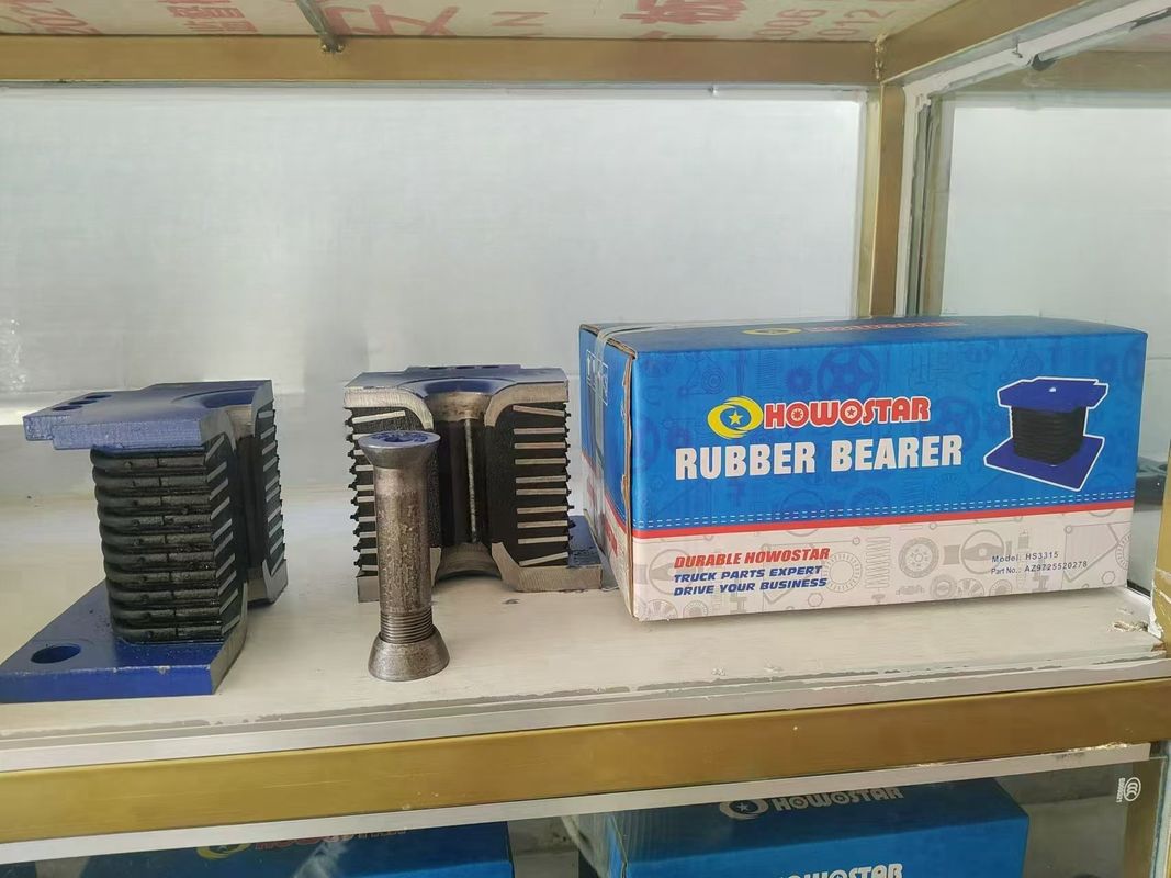 AZ9725520278 Rubber Bearing HOWO A7 Rubber Bearing Replacement