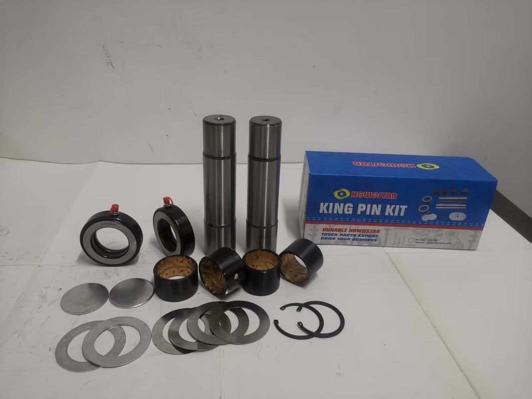 HOWO KIng Pin Kit Truck Accessories King Pin Bushing Replacement WG9719410031+001