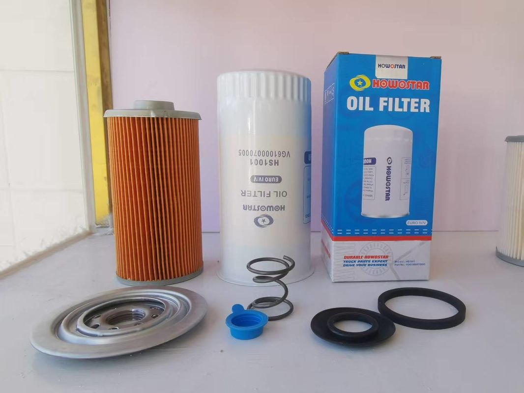 OEM Truck Oil Filter VG61000070005 WD615.47 371HP EURO2/D10.38-40/WP10.340E32