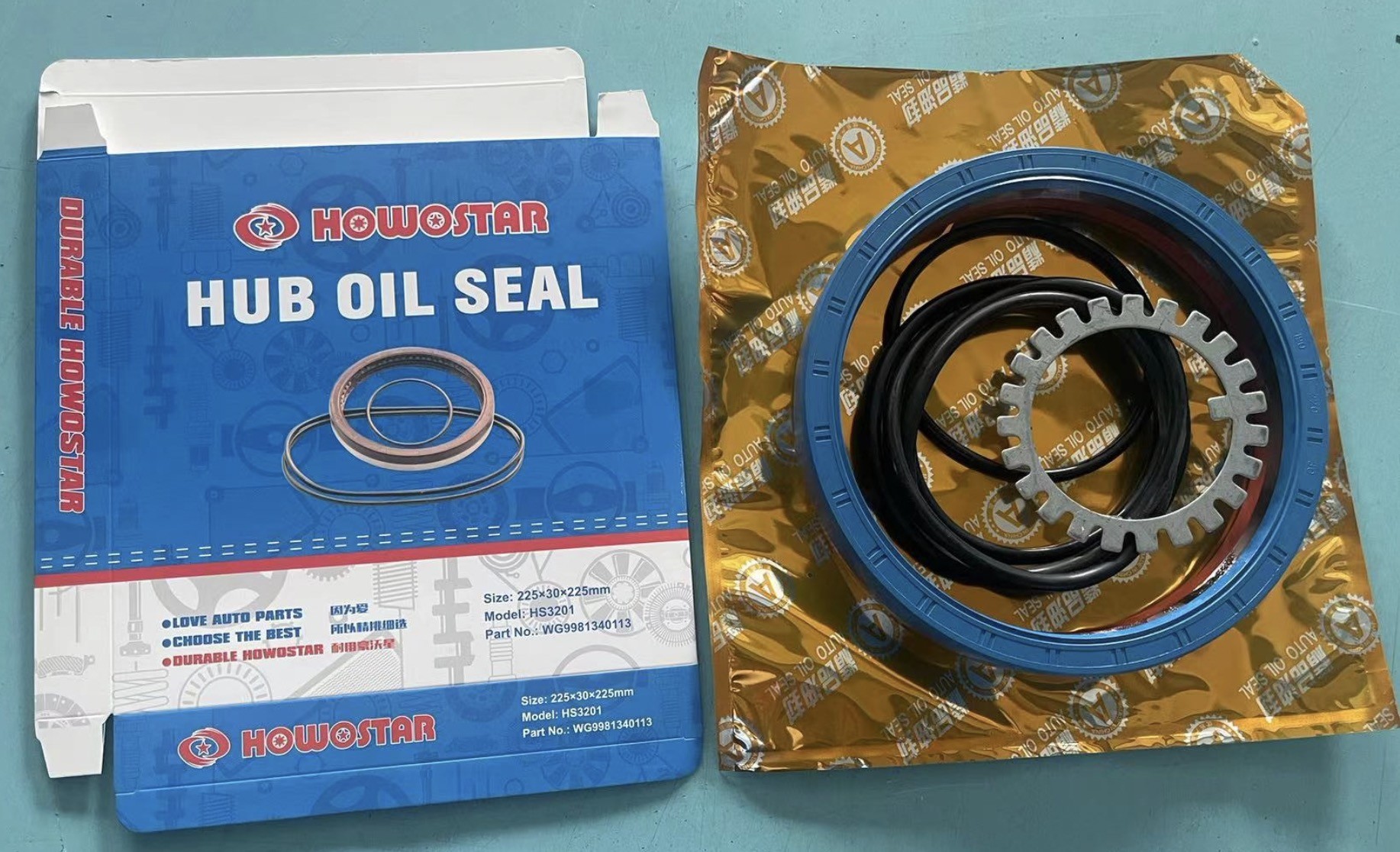 Hub Oil Spring Replacement Hub Oil Seal WG9981340113 Wheel Hub Oil Seal